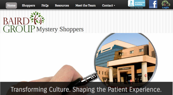 Baird Group screenshot