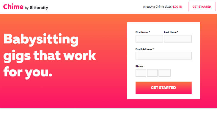Chime by Sittercity screenshot