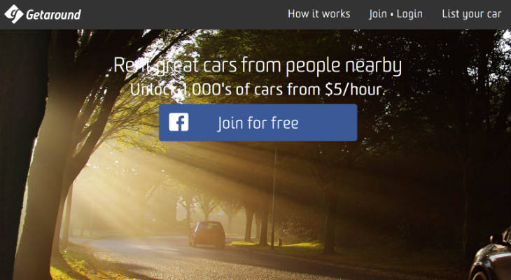Getaround Car Rental screenshot