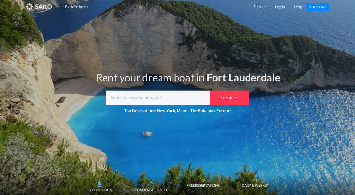 Sailo screenshot