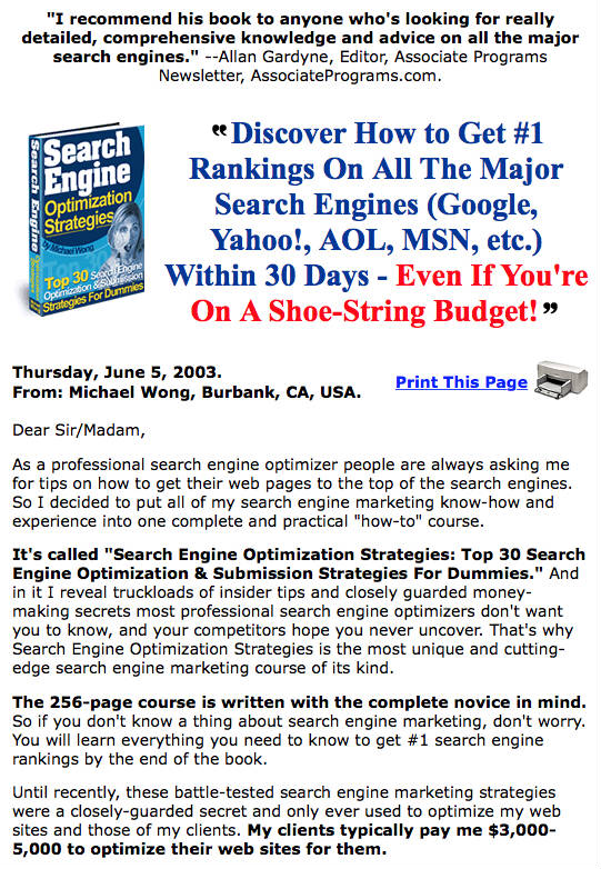 SEO Book website screenshot