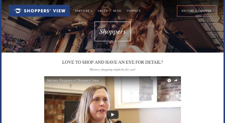 Shoppers' View screenshot