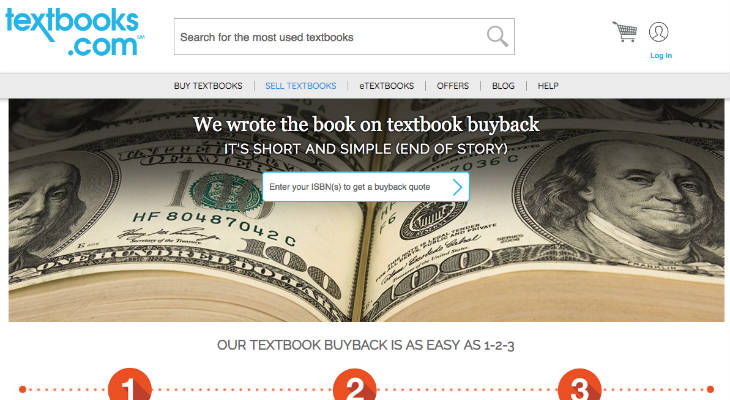 Textbooks.com screenshot